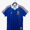 maillot-france-domicile-1982 studio v12 Fodboldtrøje Frankrig Hjemmebanetrøje 1982