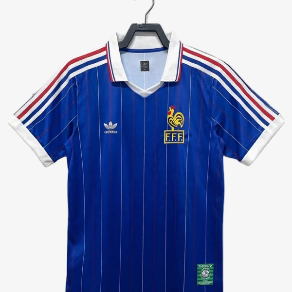 Fodboldtrøje Frankrig Hjemmebanetrøje 1982