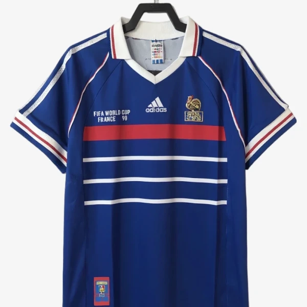 Fodboldtrøje Frankrig Hjemmebanetrøje 1998