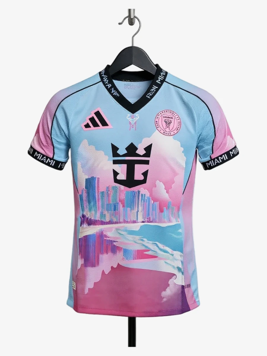 maillot-inter-miami-pre-match-2025-2026 studio v12 Fodboldtrøje Inter Miami Pre-Match 2025-2026