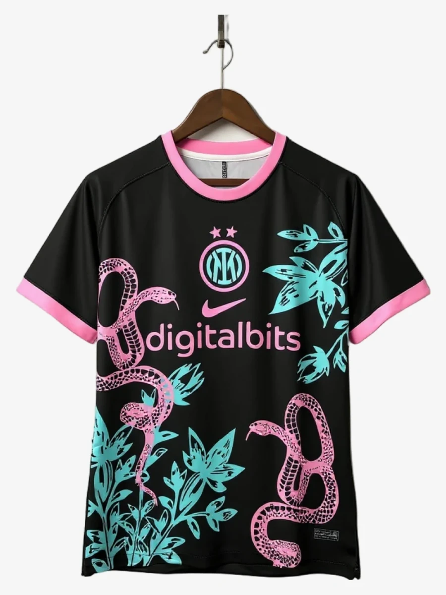 Fodboldtrøje Inter Milan Special Pink Snake 2025-2026