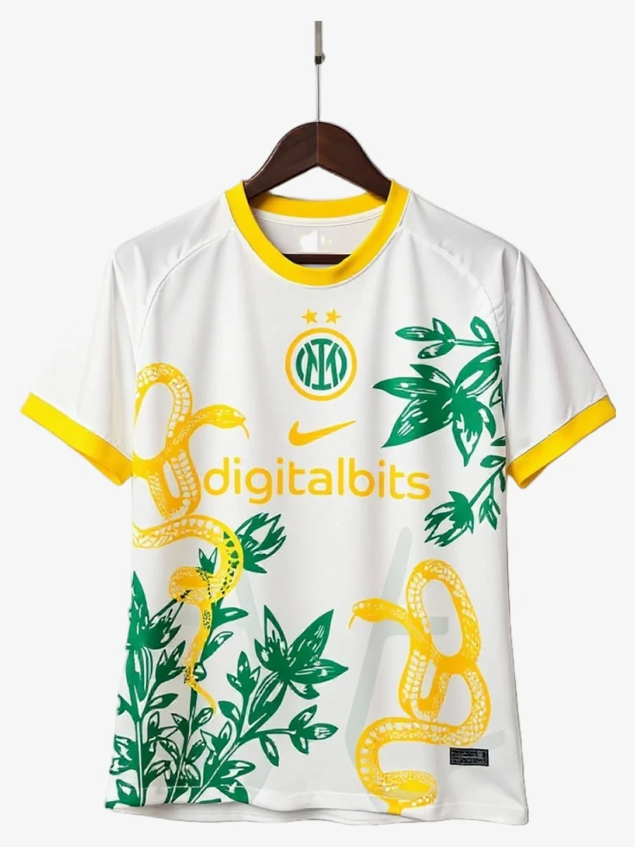 Fodboldtrøje Inter Milan Special Yellow Snake 2025-2026