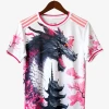 Fodboldtrøje Japan 25/26 Special Edition Hvid Drage