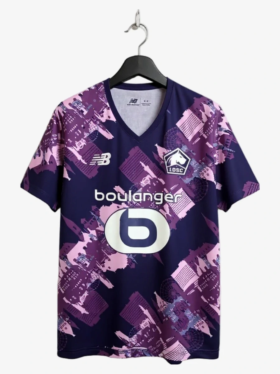 maillot-lille-losc-fourth-2025-2026 studio v12 Fodboldtrøje Lille LOSC Fourth 2025-2026