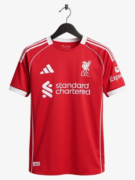 Fodboldtrøje Liverpool Hjemmebane 2025-2026