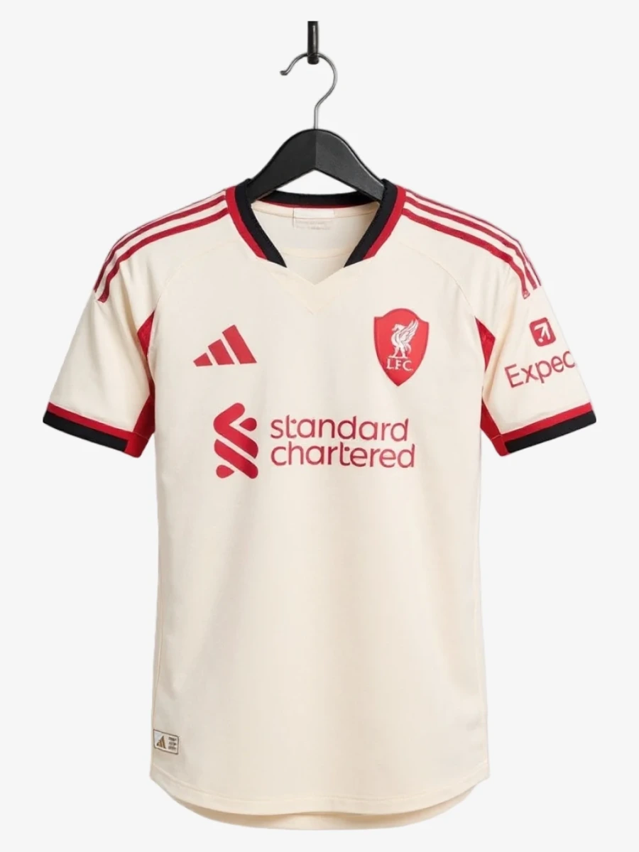 Fodboldtrøje Liverpool Udebane 2025-2026