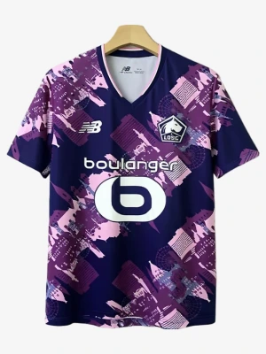 maillot-losc-lille-exterieur-2025-2026 studio v10 Fodboldtrøje LOSC Lille Udebane 2025-2026