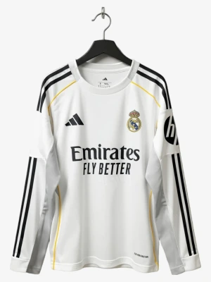 Langærmet Trøje Real Madrid 2025/2026