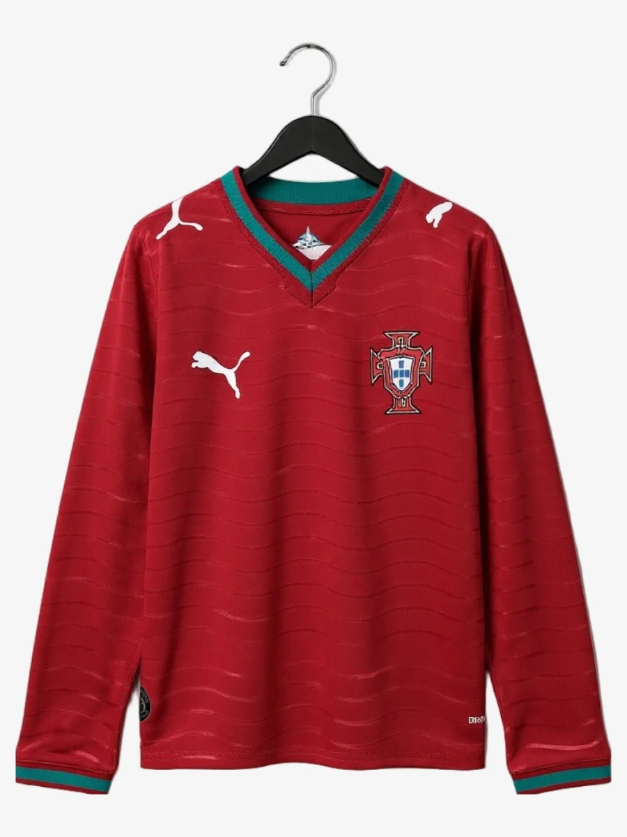Fodboldtrøje Lange Ærmer Portugal Hjemmebanetrøje 2026