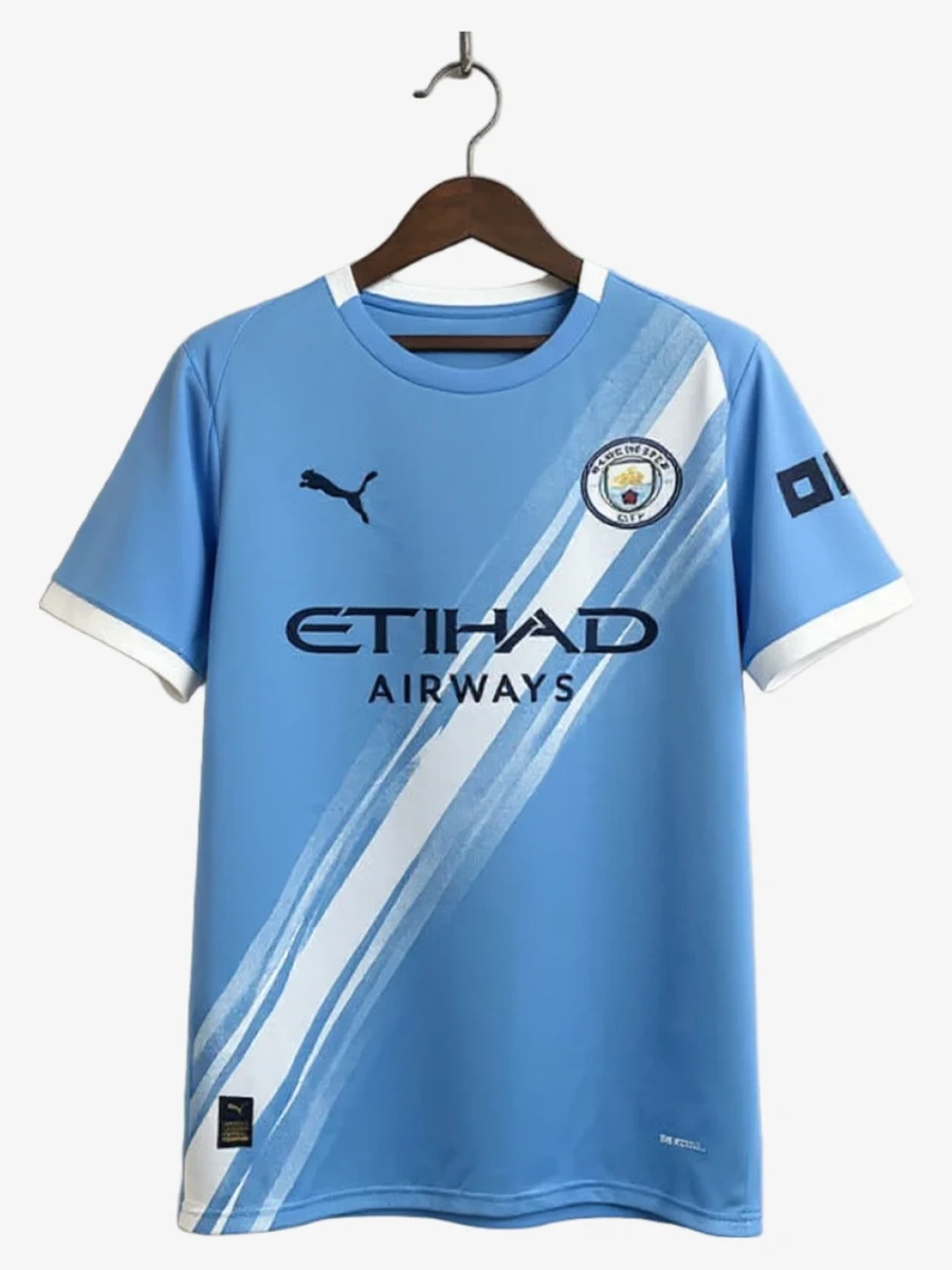Fodboldtrøje Manchester City Hjemmebanetrøje 2025-2026
