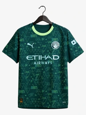 Fodboldtrøje Manchester City Fourth 2025-2026