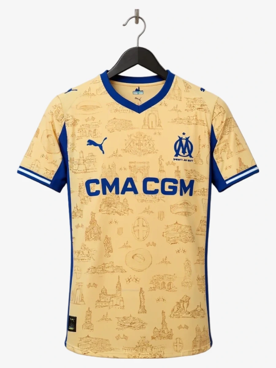 maillot-om-fourth-2025-2026 studio v12 Fodboldtrøje OM Fourth 2025-2026