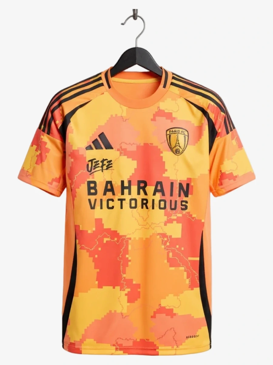 maillot-paris-fc-third-x-jefe-2025-2026 studio v12 Fodboldtrøje Paris FC Third X Jefe 2025-2026