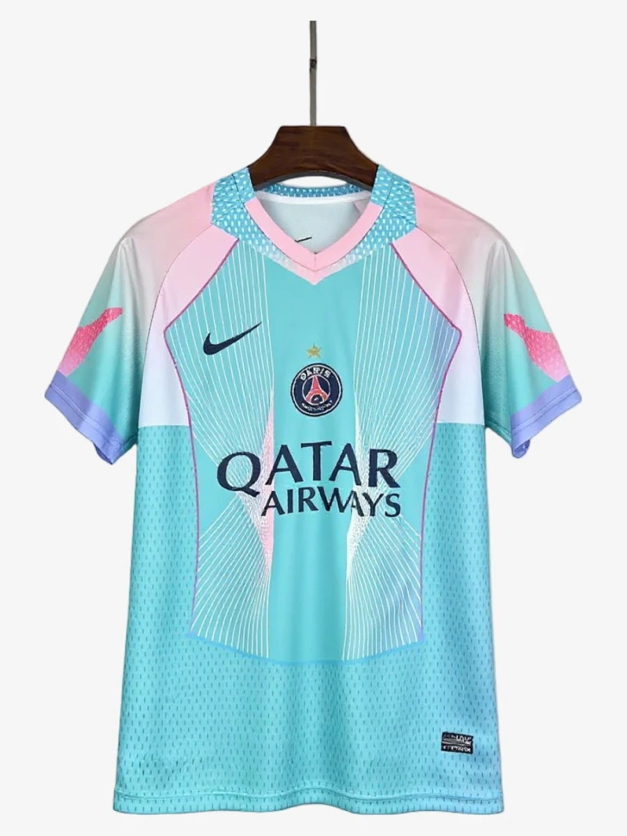 maillot-psg-concept-bleu-2025-2026 studio v12 Fodboldtrøje PSG Concept Blå 2025-2026