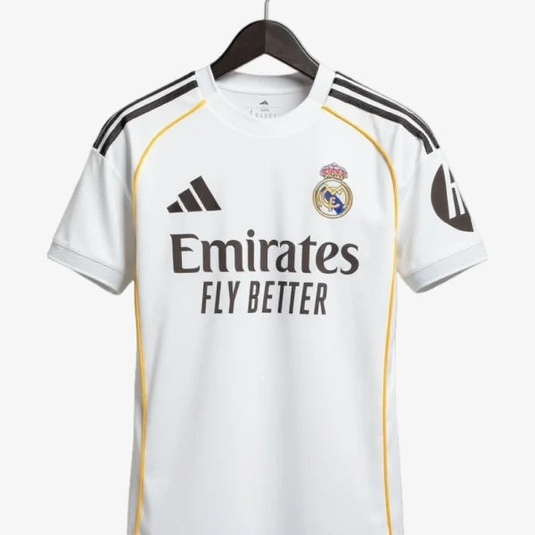 Fodboldtrøje Real Madrid Hjemmebanetrøje 2025-2026
