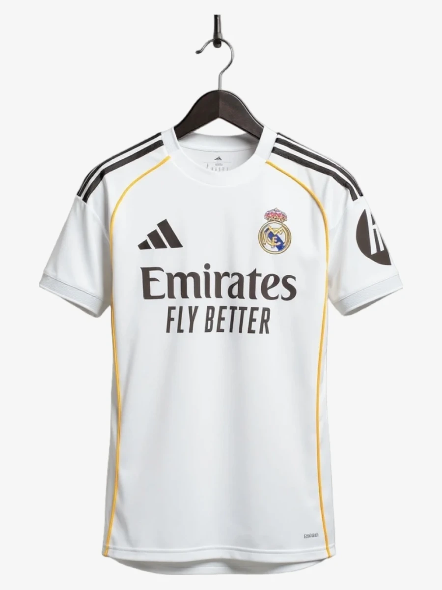 maillot-real-madrid-domicile-2025-2026-2 studio v12 Fodboldtrøje Real Madrid Hjemmebanetrøje 2025-2026