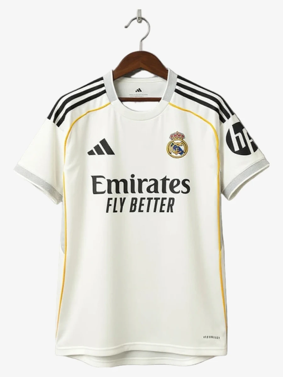 Fodboldtrøje Real Madrid Hjemmebanetrøje 2025-2026