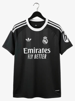Fodboldtrøje Real Madrid Edition Målmand Sort 2025-2026