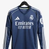 maillot-real-madrid-exterieur-manches-longues-2025-2026 studio v12 Fodboldtrøje Real Madrid Udebanetrøje Langærmer 2025-2026