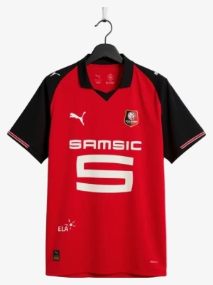 Fodboldtrøje Rennes Hjemmebanetrøje 2025-2026