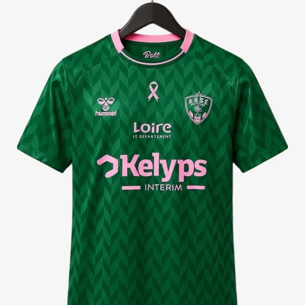 Fodboldtrøje Saint-Étienne Oktober Rose 2025-2026