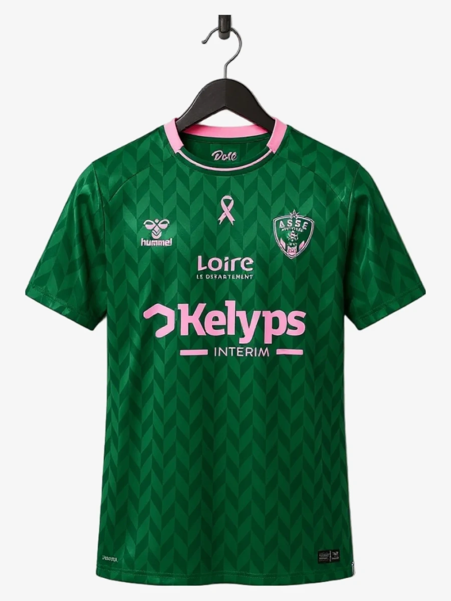 Fodboldtrøje Saint-Étienne Oktober Rose 2025-2026