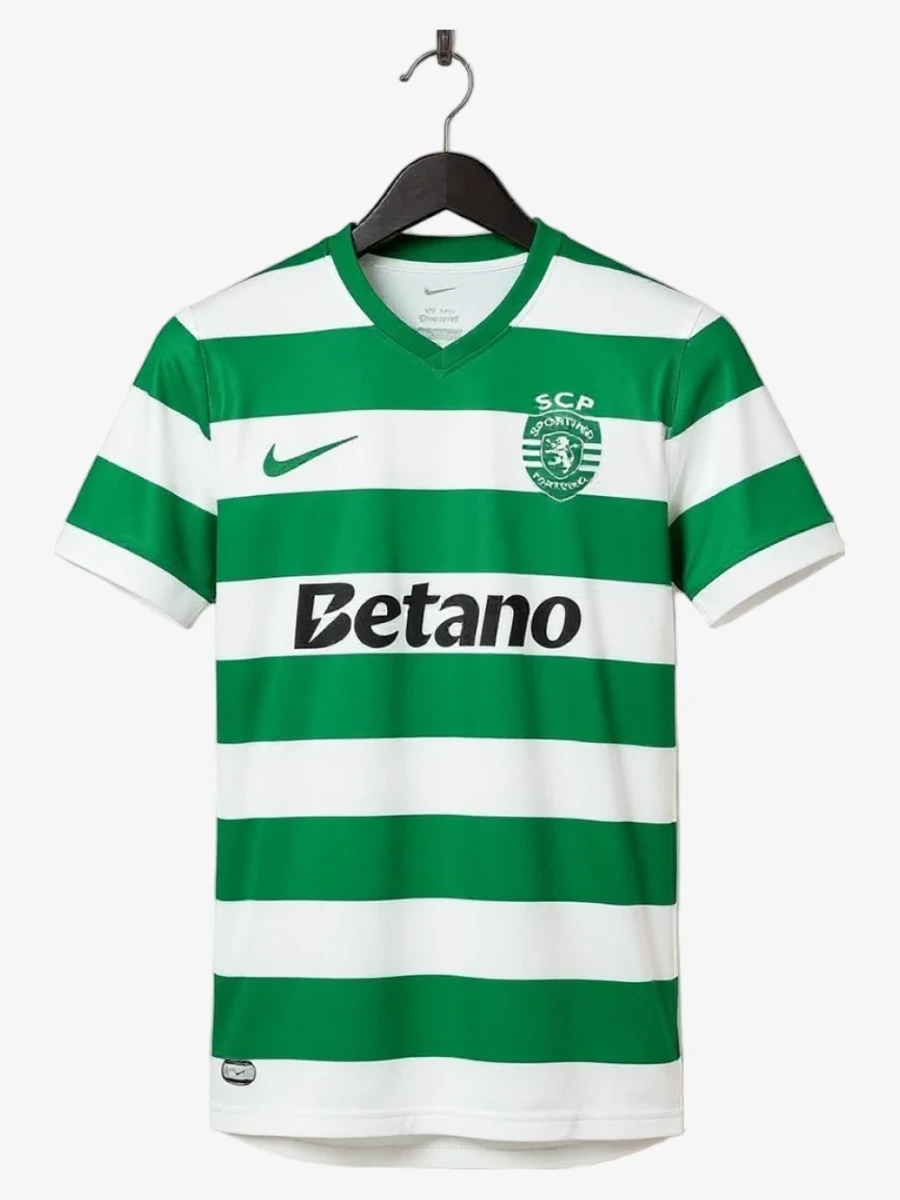 maillot-sporting-cp-domicile-2025-2026-2 studio v12 Fodboldtrøje Sporting CP Hjemmebane 2025-2026