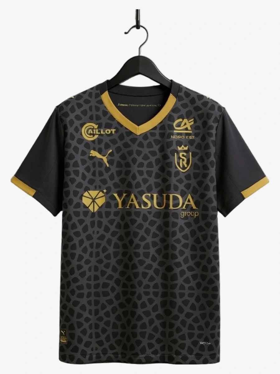 maillot-stade-de-reims-third-2025-2026 studio v12 Fodboldtrøje Stade de Reims Third 2025-2026