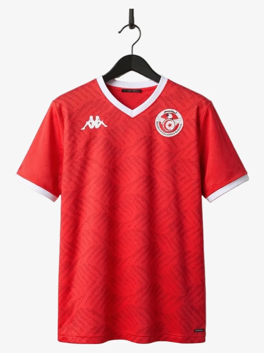 maillot-tunisie-domicile-2026 studio v12 Fodboldtrøje Tunesien Hjemmebanetrøje 2026
