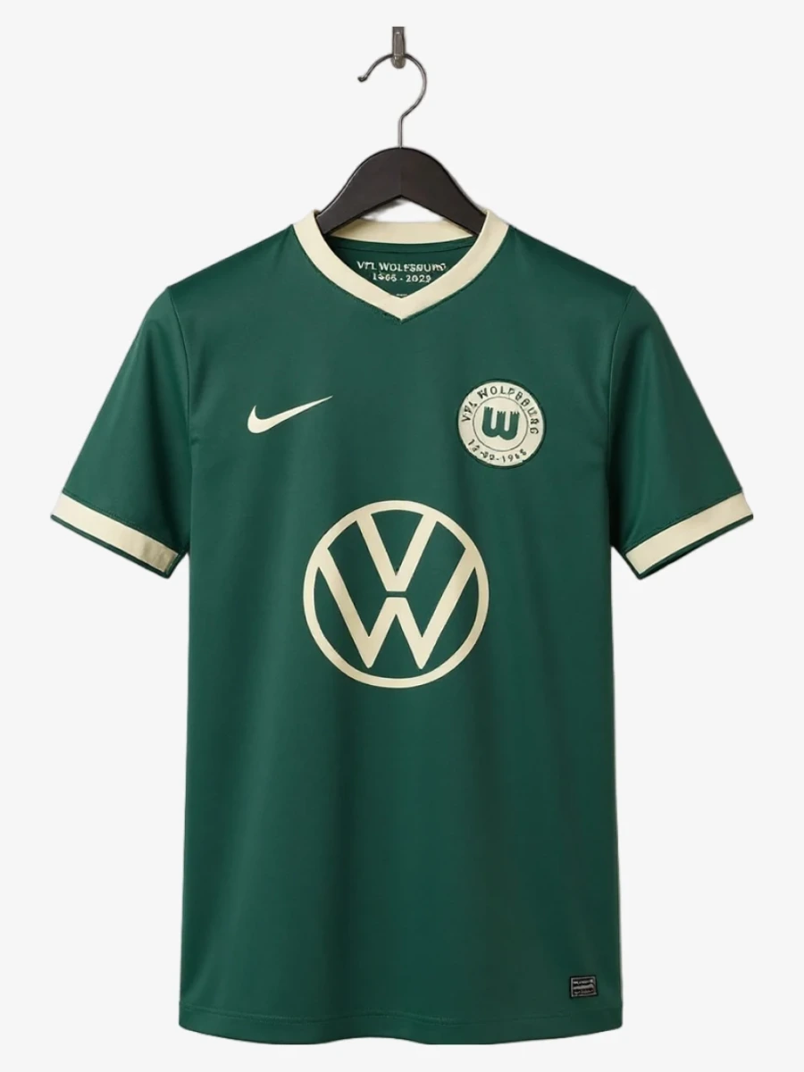 Fodboldtrøje Vfl Wolfsburg Jubilæumstrøje 2025-2026