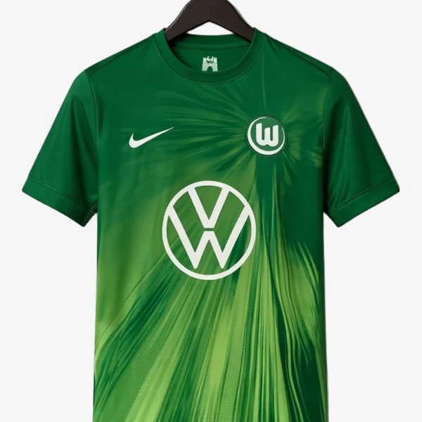 Fodboldtrøje Vfl Wolfsburg Hjemmebanetrøje 2025-2026