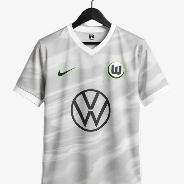 Fodboldtrøje Vfl Wolfsburg Udebanetrøje 2025-2026