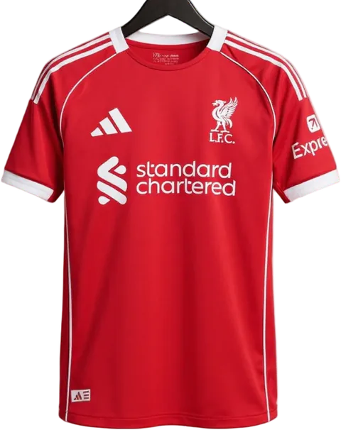 Fodboldtrøje Liverpool Hjemmebane 2025-2026