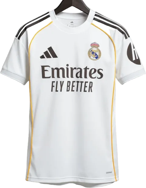 Fodboldtrøje Real Madrid Hjemmebanetrøje 2025-2026